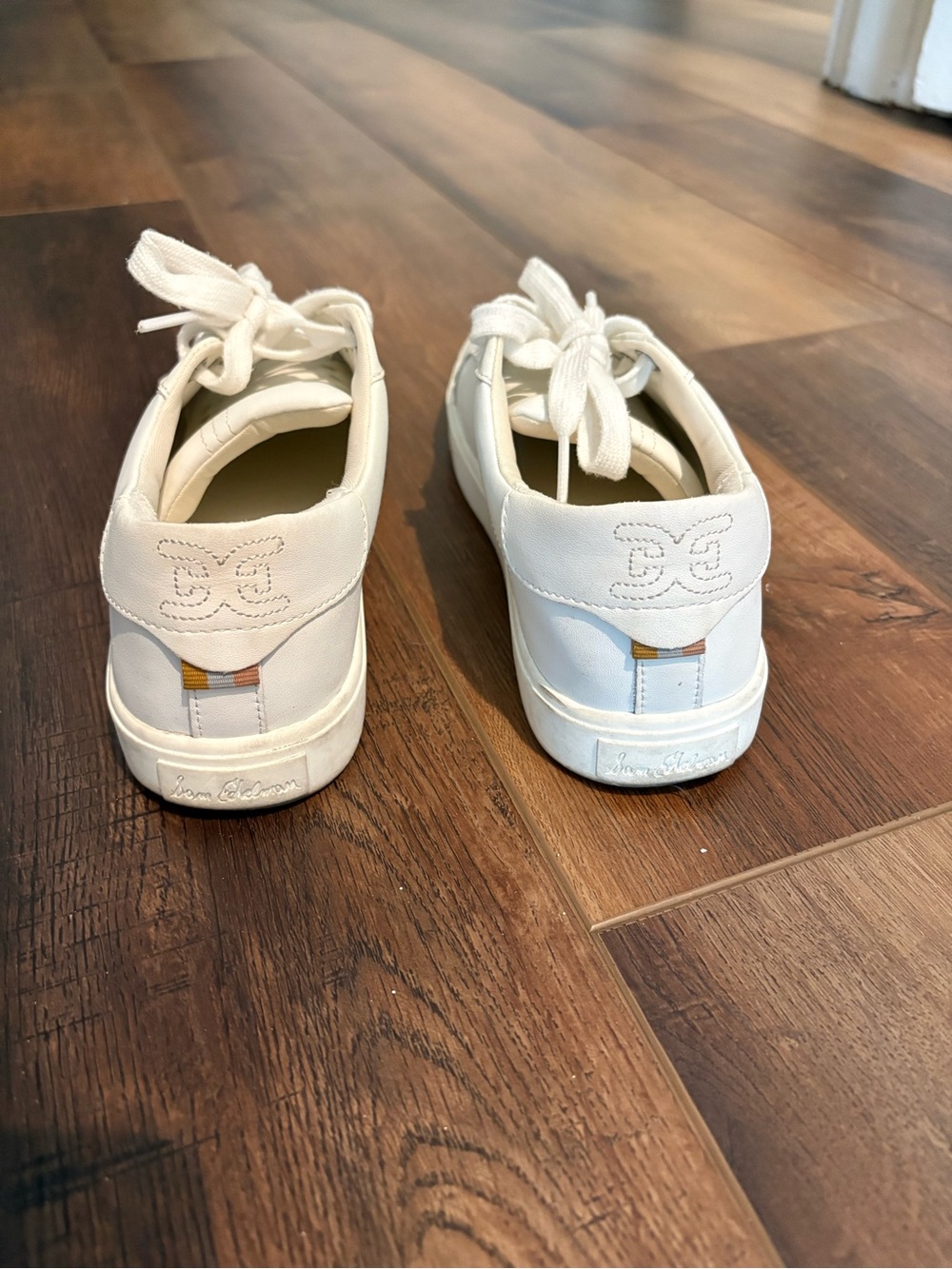 Sam Edelman Poppy Sneaker, White, 8M - Picture 5 of 6